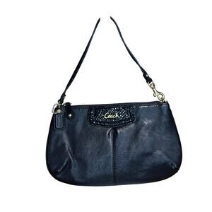 Coach Black Clutch Wristlet
